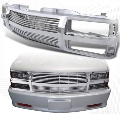 Chevy 2500 Pickup 1994-1998 Chrome Billet Grille
