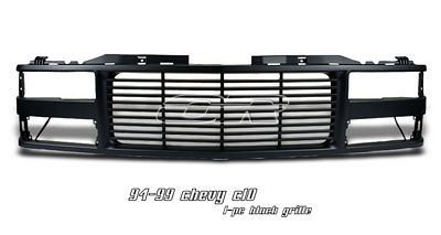 Chevy Tahoe 1995-1999 Black Billet Grille