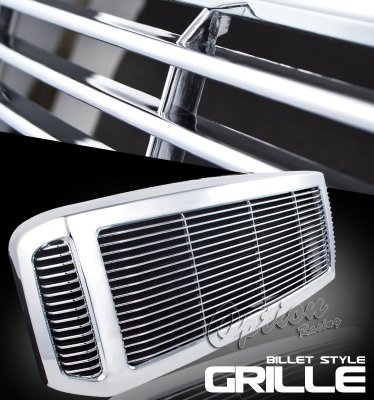 Ford F250 Super Duty 2005-2007 Chrome Billet Style Grille