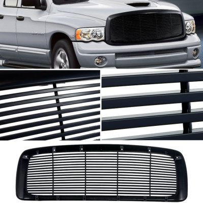 Dodge Ram 3500 2003-2005 Black Billet Grille