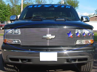 Chevy Silverado 1999-2002 Full Billet Grille
