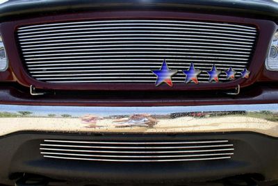 Ford F150 1999-2003 Polished Aluminum Billet Grille