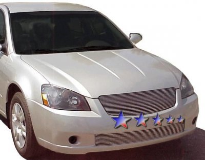 Nissan Altima 2005-2006 Aluminum Lower Bumper Billet Grille