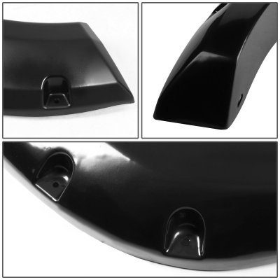 GMC Sierra 1500 Crew Cab 2007-2013 Fender Flares Pocket Rivet