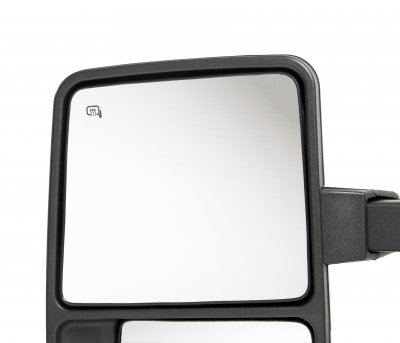 thumbnail image 2 of Speed Daddy Chrome Towing Mirrors: Power/Heat/LED Turn Signal For 99-07 Ford Super Duty 2 of 5