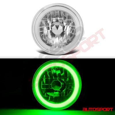 Ford Mustang 1965-1978 Green Halo Tube Sealed Beam Headlight Conversion