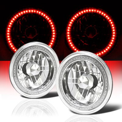 Toyota Pickup 1973-1981 Red SMD LED Sealed Beam Headlight Conversion