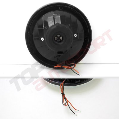 Dodge Raider 1987-1989 Red SMD LED Sealed Beam Headlight Conversion