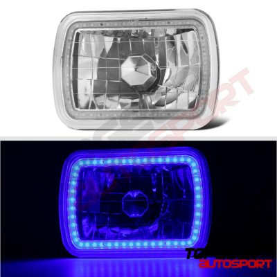 Toyota Pickup 1982-1995 Blue SMD LED Sealed Beam Headlight Conversion