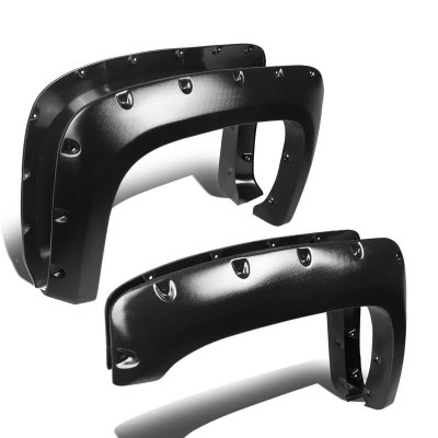 Chevy Silverado 2500HD 2007-2014 Fender Flares Pocket Rivet Textured