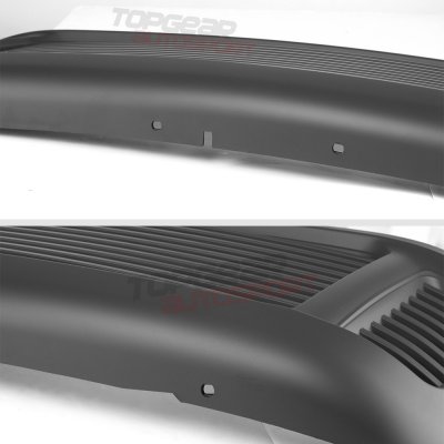 Ford F350 Super Duty 1999-2004 Black Grille and Halo Projector Headlights Conversion