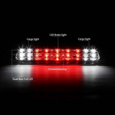 Toyota Tundra 2007-2021 Clear Full LED Third Brake Light Cargo Light