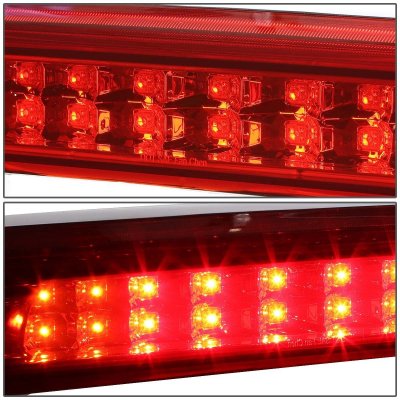 Toyota Tundra 2007-2021 Red Full LED Third Brake Light Cargo Light