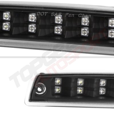 Dodge Ram 3500 1994-2002 Black Full LED Third Brake Light Cargo Light