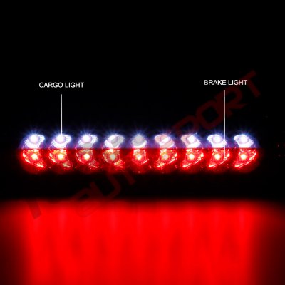 Dodge Ram 2002-2008 Chrome Full LED Third Brake Light Cargo Light