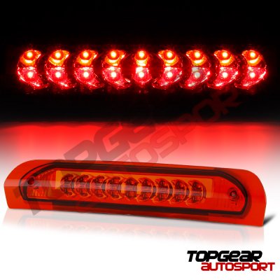 Dodge Ram 2002-2008 Red Full LED Third Brake Light Cargo Light