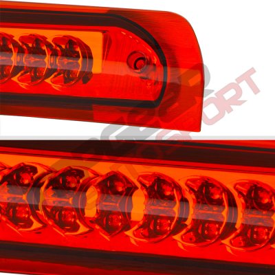 Dodge Ram 2002-2008 Red Full LED Third Brake Light Cargo Light