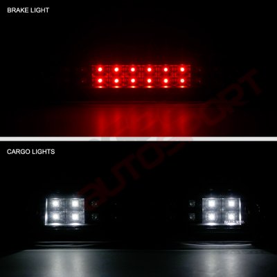 Ford F150 2009-2014 Black Full LED Third Brake Light Cargo Light