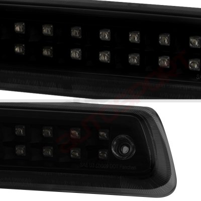 Ford F150 2009-2014 Black Smoked Full LED Third Brake Light Cargo Light