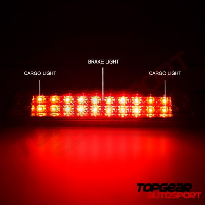 Ford F150 2009-2014 Red Full LED Third Brake Light Cargo Light