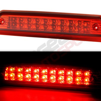 Ford F150 2009-2014 Red Full LED Third Brake Light Cargo Light