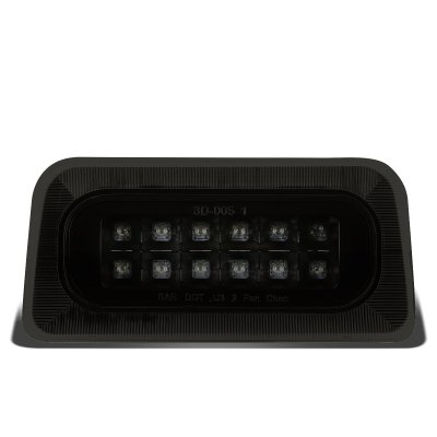 GMC Sonoma Standard Cab 1994-2003 Black Smoked Full LED Third Brake Light