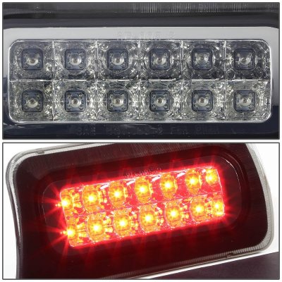 GMC Sonoma Standard Cab 1994-2003 Smoked Full LED Third Brake Light