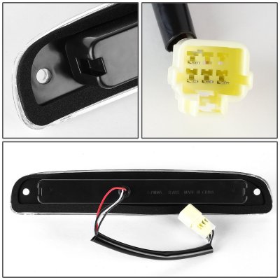 Dodge Dakota 1997-2010 Black Full LED Third Brake Light Cargo Light