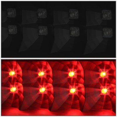 Nissan Xterra 2000-2004 Black Smoked LED Third Brake Light