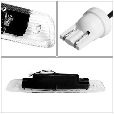 Toyota Highlander 2001-2003 Black LED Third Brake Light