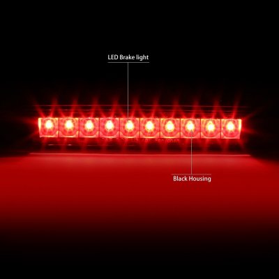 Jeep Compass 2007-2016 Black LED Third Brake Light