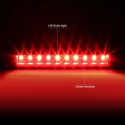 Jeep Grand Cherokee 2011-2017 Smoked LED Third Brake Light