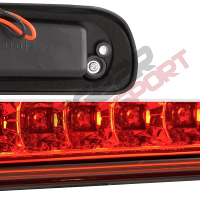 Ford F350 Super Duty 1999-2016 Red Full LED Third Brake Light Cargo Light