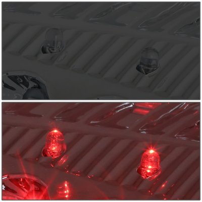 Dodge Ram 3500 2010-2018 Smoked LED Tail Lights