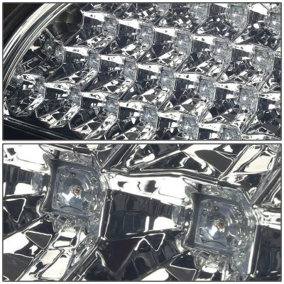 Dodge Ram 2007-2008 Smoked LED Tail Lights