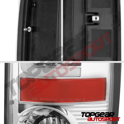 Dodge Ram 2500 2003-2006 Chrome LED Tail Lights Tube