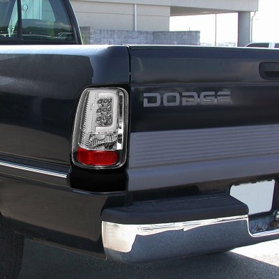 Dodge Ram 1994-2001 Chrome LED Tail Lights Tube