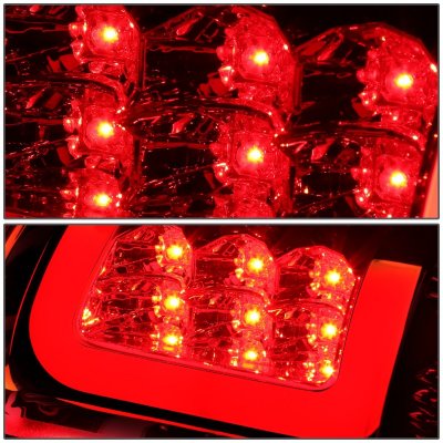 Dodge Ram 2500 1994-2002 Chrome LED Tail Lights Tube