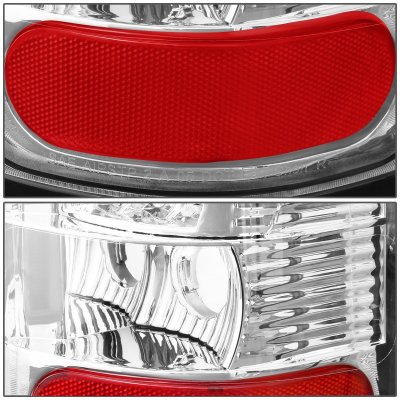 Dodge Ram 2500 1994-2002 Chrome LED Tail Lights Tube