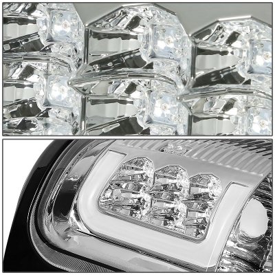 Dodge Ram 2500 1994-2002 Chrome LED Tail Lights Tube