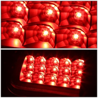 Dodge Ram 2500 1994-2002 Black LED Tail Lights