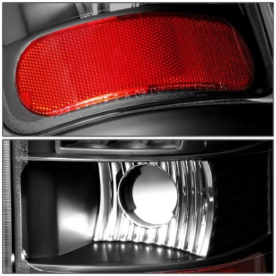 Dodge Ram 2500 1994-2002 Black LED Tail Lights