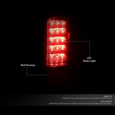 Dodge Ram 1994-2001 Red LED Tail Lights