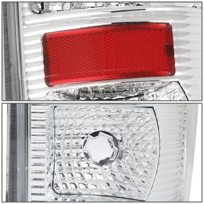 Ford F350 Super Duty 2008-2016 Chrome LED Tail Lights