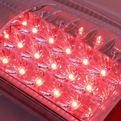 Ford F450 Super Duty 2008-2016 Chrome LED Tail Lights