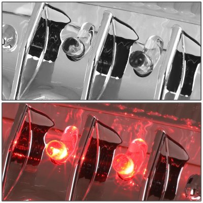 Ford F450 Super Duty 2008-2016 Chrome LED Tail Lights