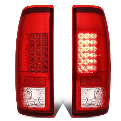Ford F450 Super Duty 2008-2016 Red LED Tail Lights