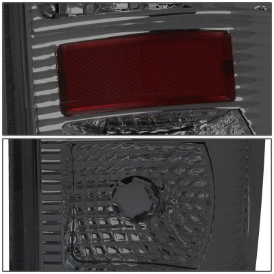 Ford F550 Super Duty 2008-2016 Smoked LED Tail Lights