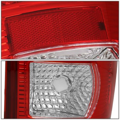 Ford F350 Super Duty 2008-2016 Custom LED Tail Lights Red Tube