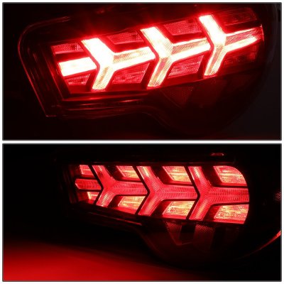 Scion FRS FT86 2013-2017 Black LED Tail Lights
